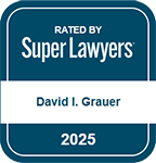 Rated by Super Lawyers® David I. Grauer, 2025